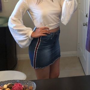 Jean skirt